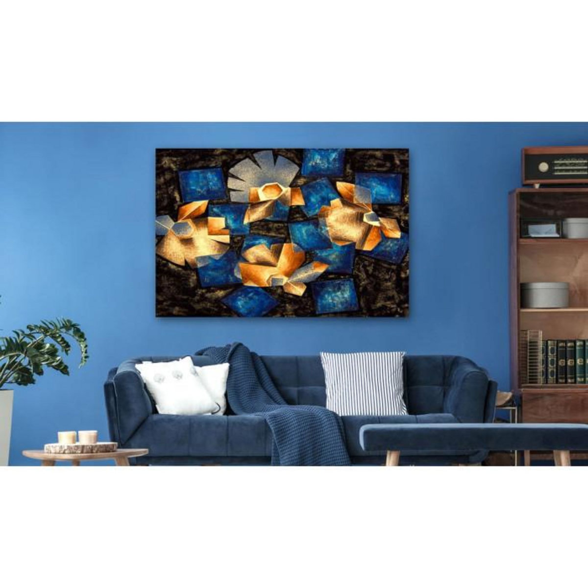 Paris Prix Tableau Imprimé  Geometrical Flowers