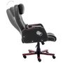 Voir la diapositive 5 : VIDAXL Chaise de bureau de massage Noir Similicuir