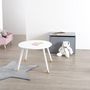 Voir la diapositive 2 : ATMOSPHERA Table enfant en bois D60cm SWEET