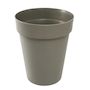 Voir la diapositive 2 : Eda Pot de fleur rond Toscane Ø 40 x H.32 cm - Taupe - Eda
