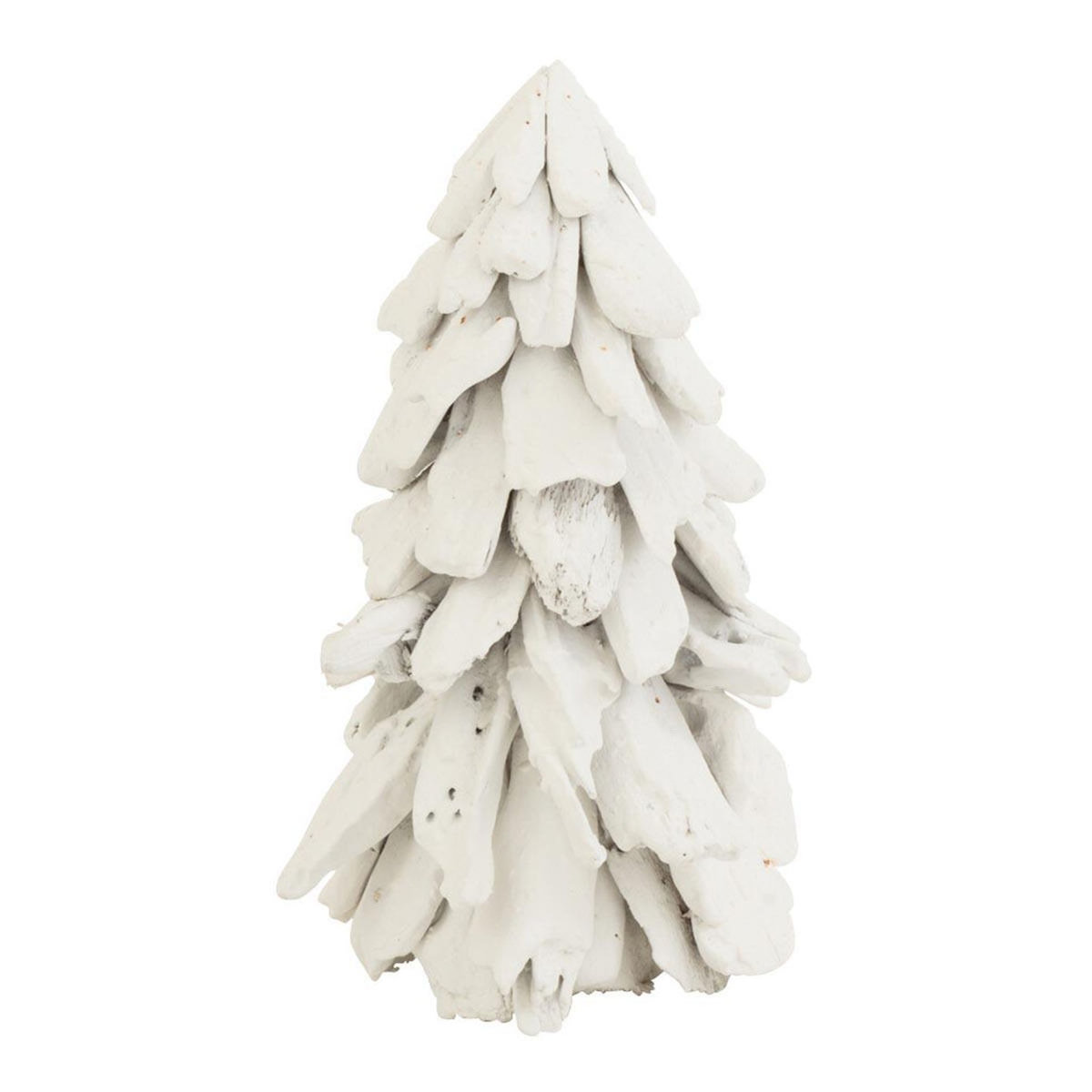 Paris Prix Sapin de Noël à Poser  Bois Flotté  30cm Blanc