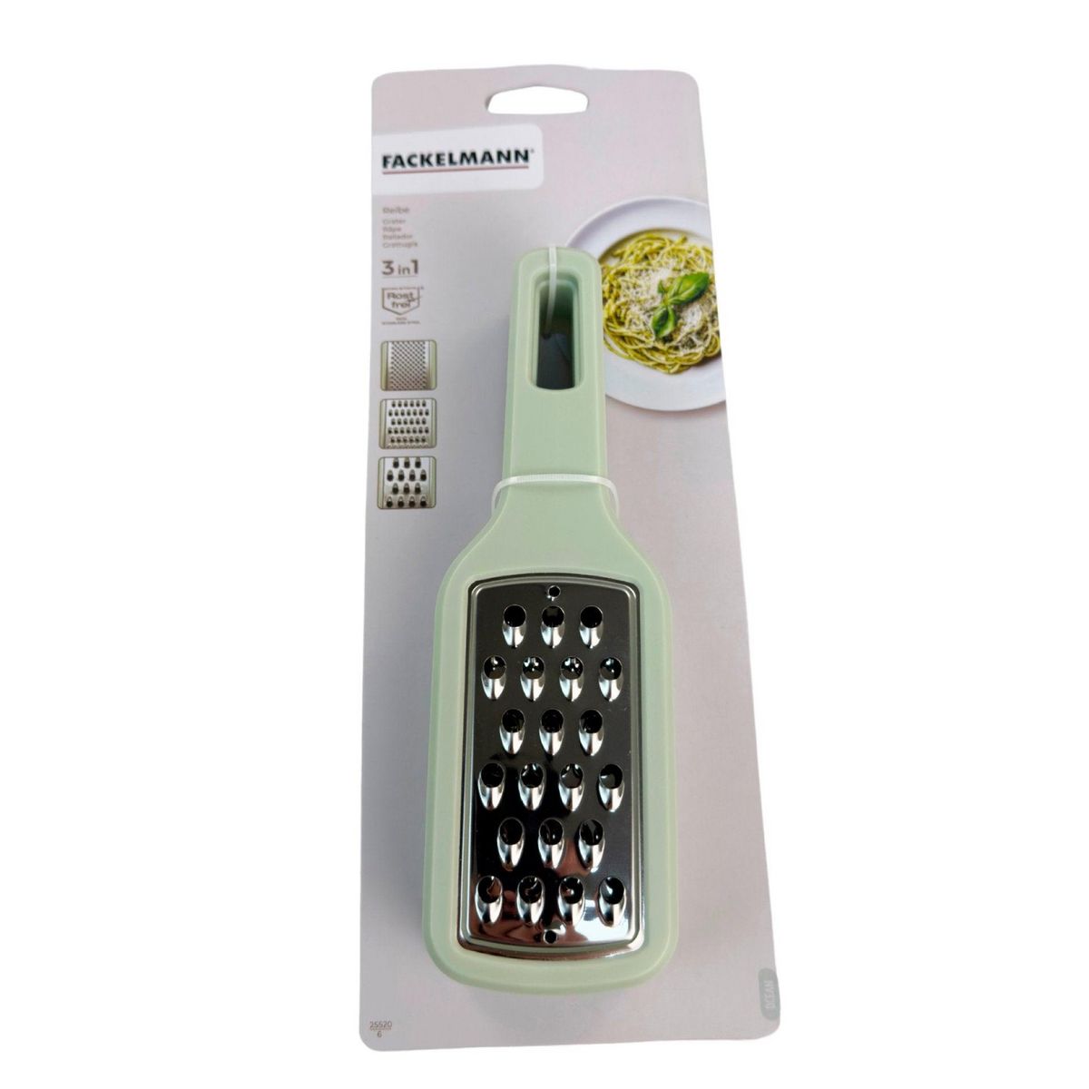 Fackelmann Lot de 3 râpes à légume manuel Fackelmann OCEAN