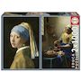 Voir la diapositive 3 : EDUCO Puzzle educa-borras Coffret Vermeer 1000 pièces