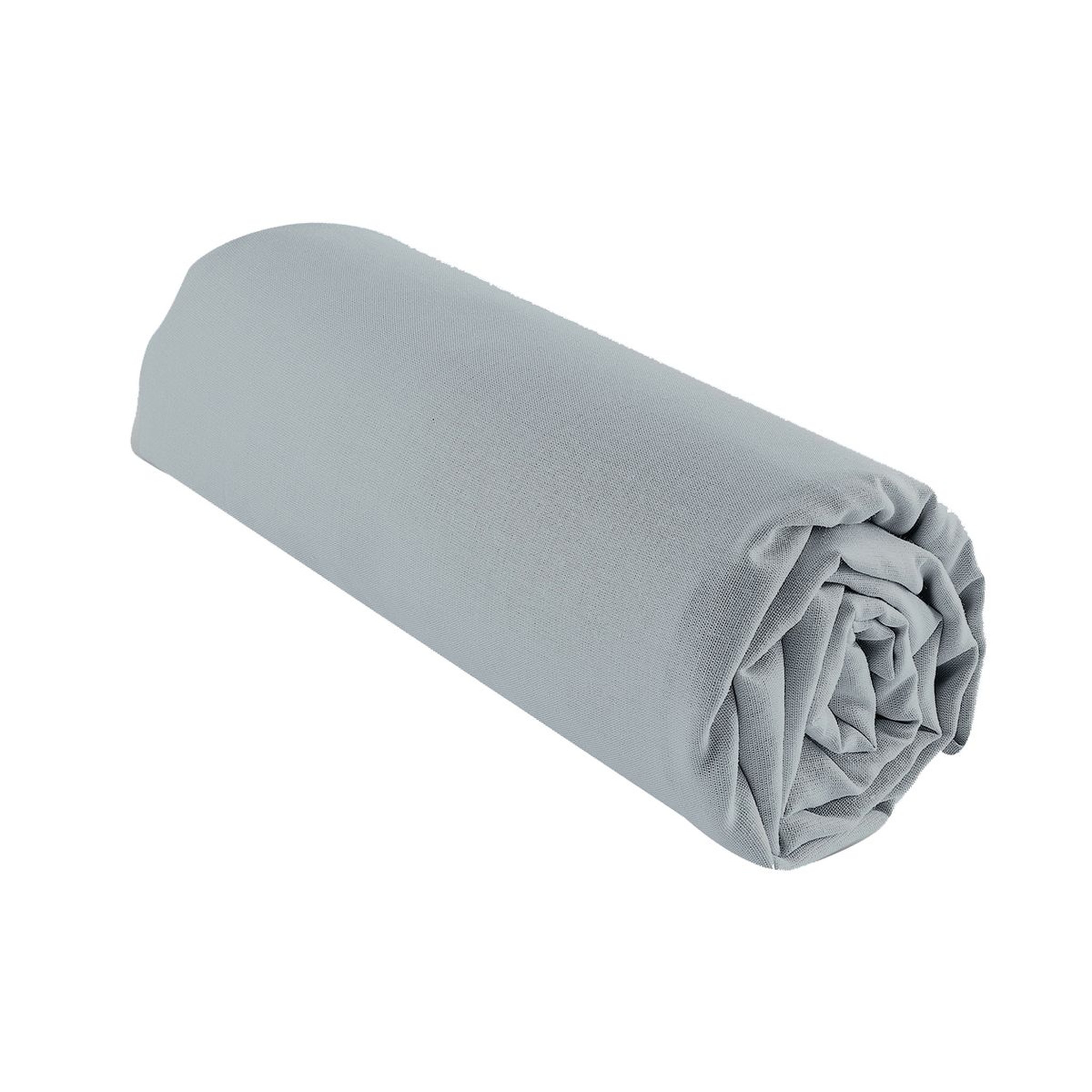 Drap housse unie en microfibre 82g/m²
