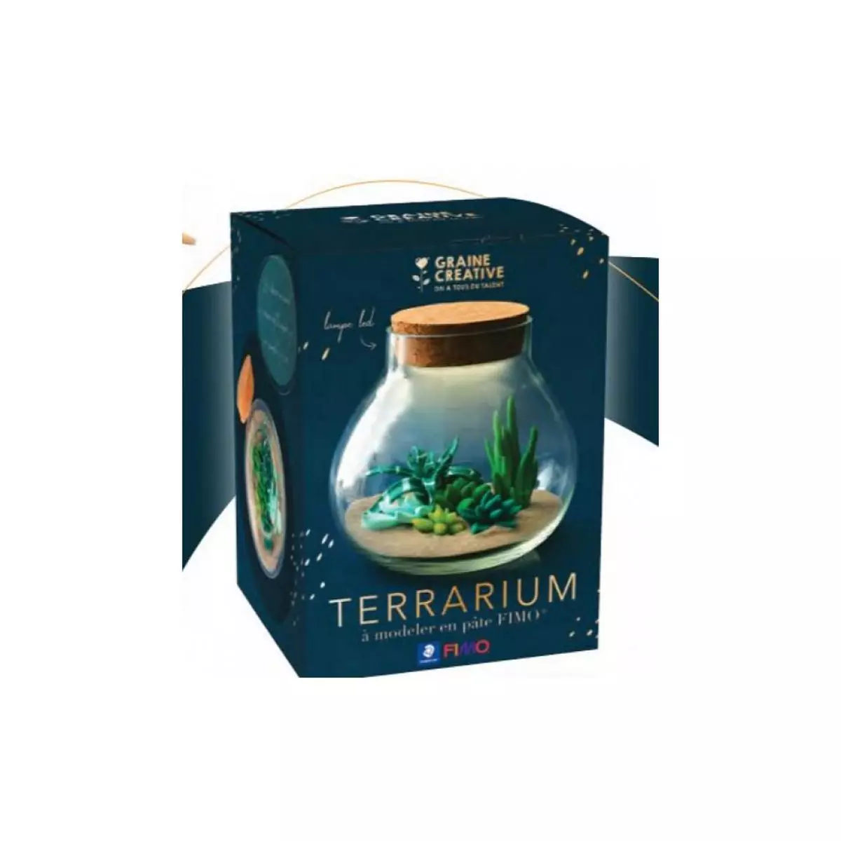 Fimo Kit  Terrarium LED Graine creative