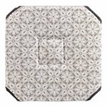 Paris Prix Galette de Chaise Imprimée  Eros  36x36cm Naturel