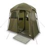 Voir la diapositive 2 : VIDAXL Tente de douche 2 personnes vert olive impermeable