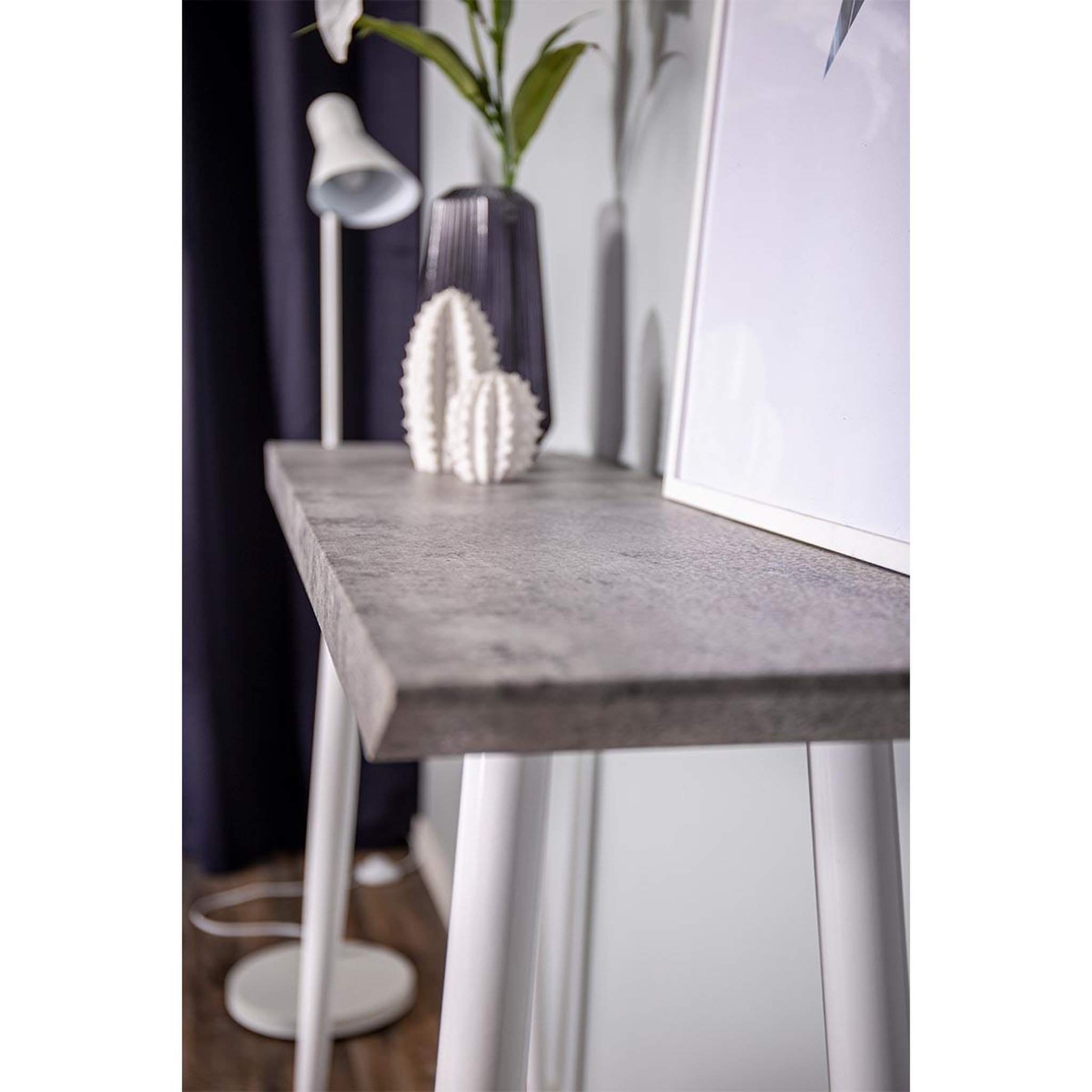 Voir la diapositive 5 : Paris Prix Console design  edge  110cm blanc