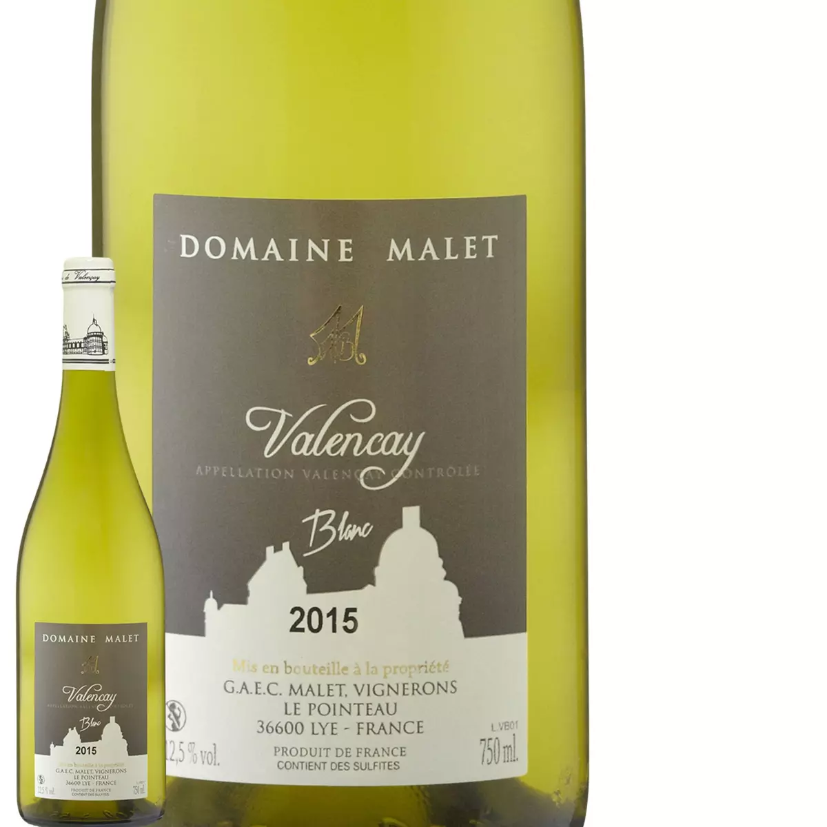 Domaine Malet Valencay Blanc 2015
