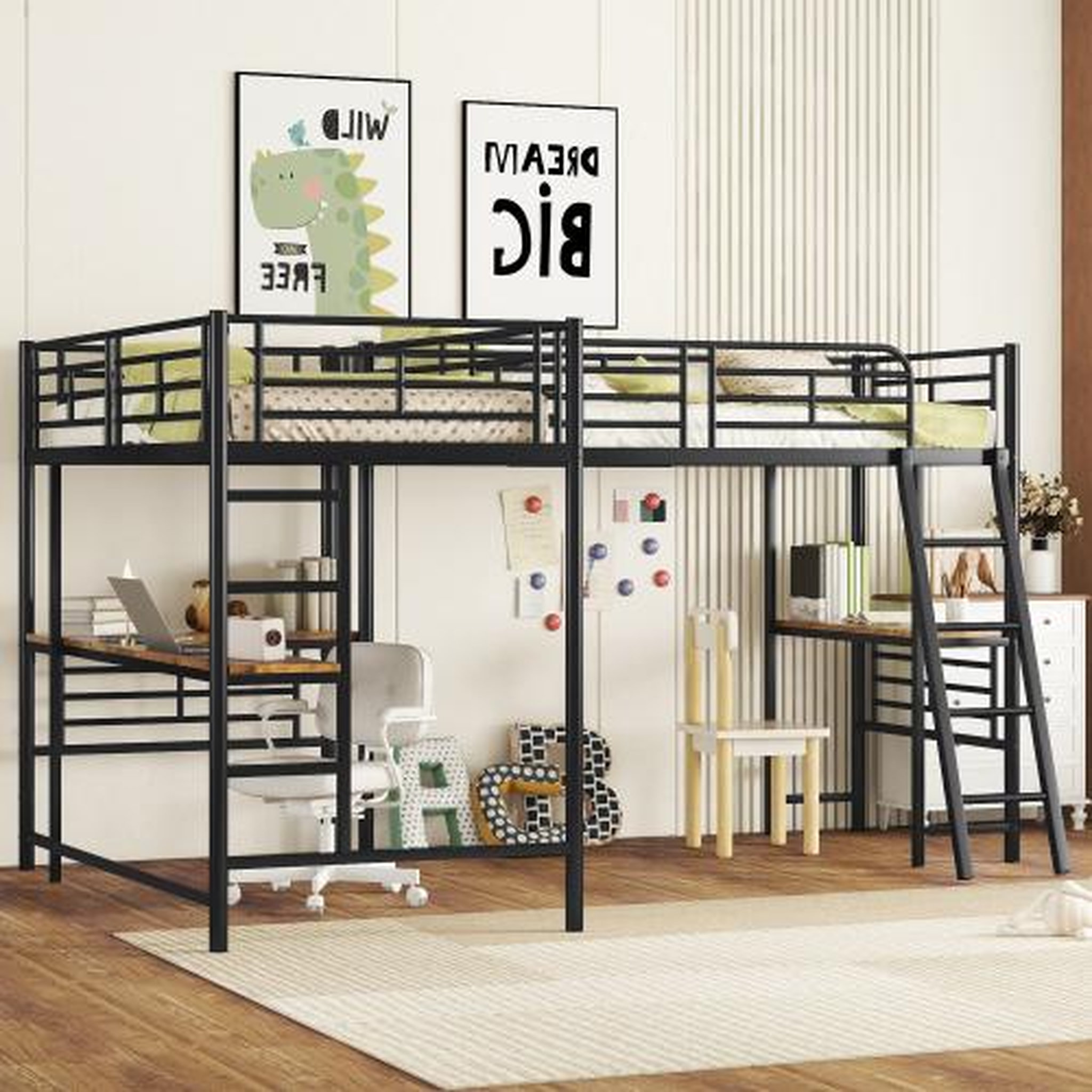 Voir la diapositive 4 : MERAX Lit mezzanine enfant