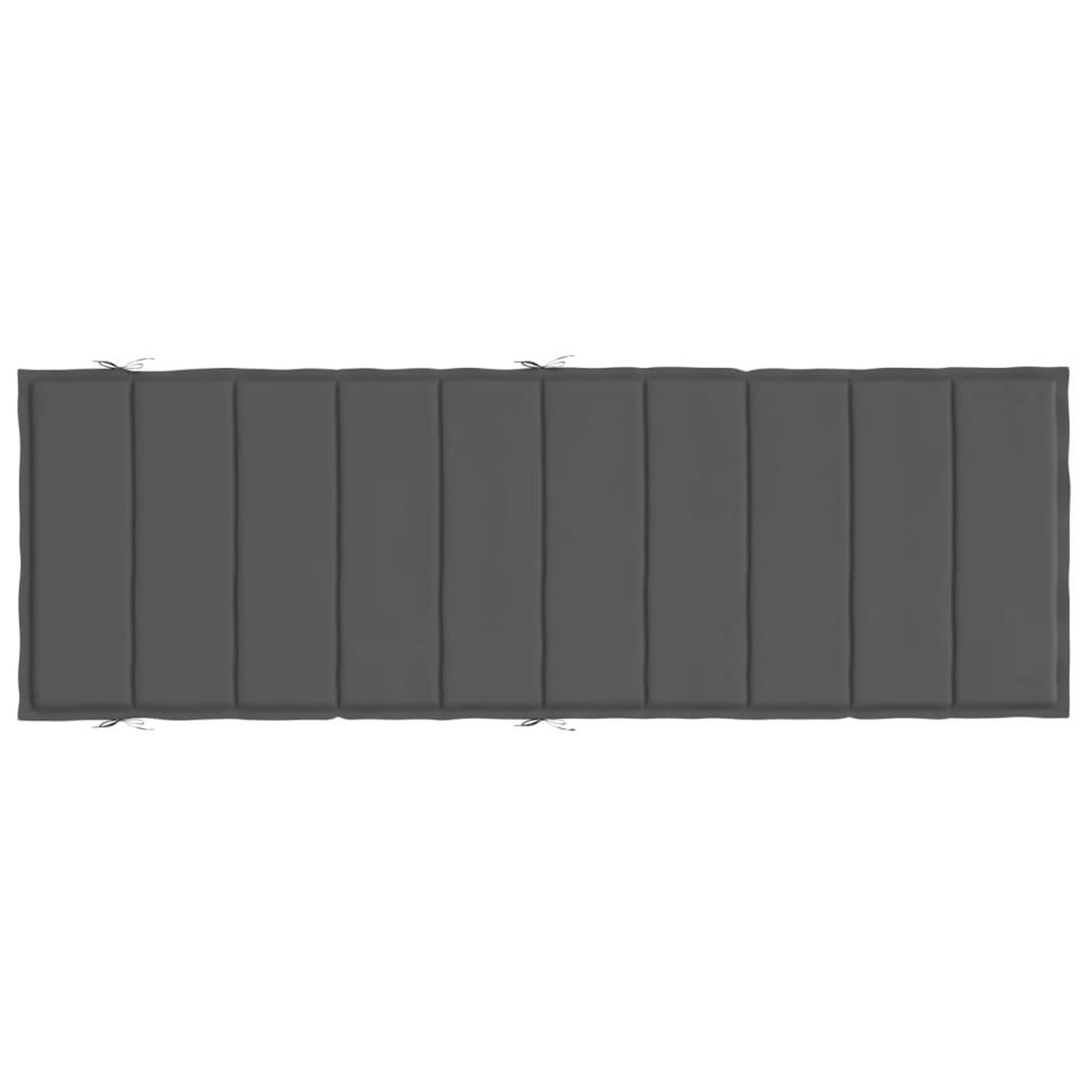 Voir la diapositive 5 : VIDAXL Coussin de chaise longue anthracite 186x58x3 cm tissu oxford