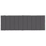 Voir la diapositive 5 : VIDAXL Coussin de chaise longue anthracite 186x58x3 cm tissu oxford