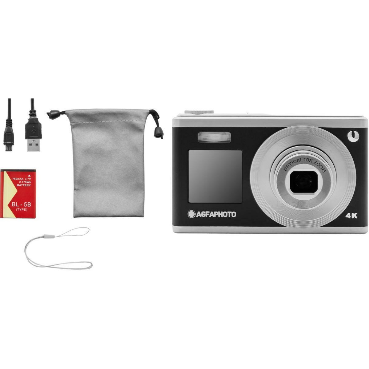 Agfa Appareil photo Compact DC9200 Noir