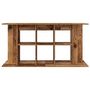 Voir la diapositive 4 : VIDAXL Support pour aquarium vieux bois 120x40x60 cm bois d ingénierie
