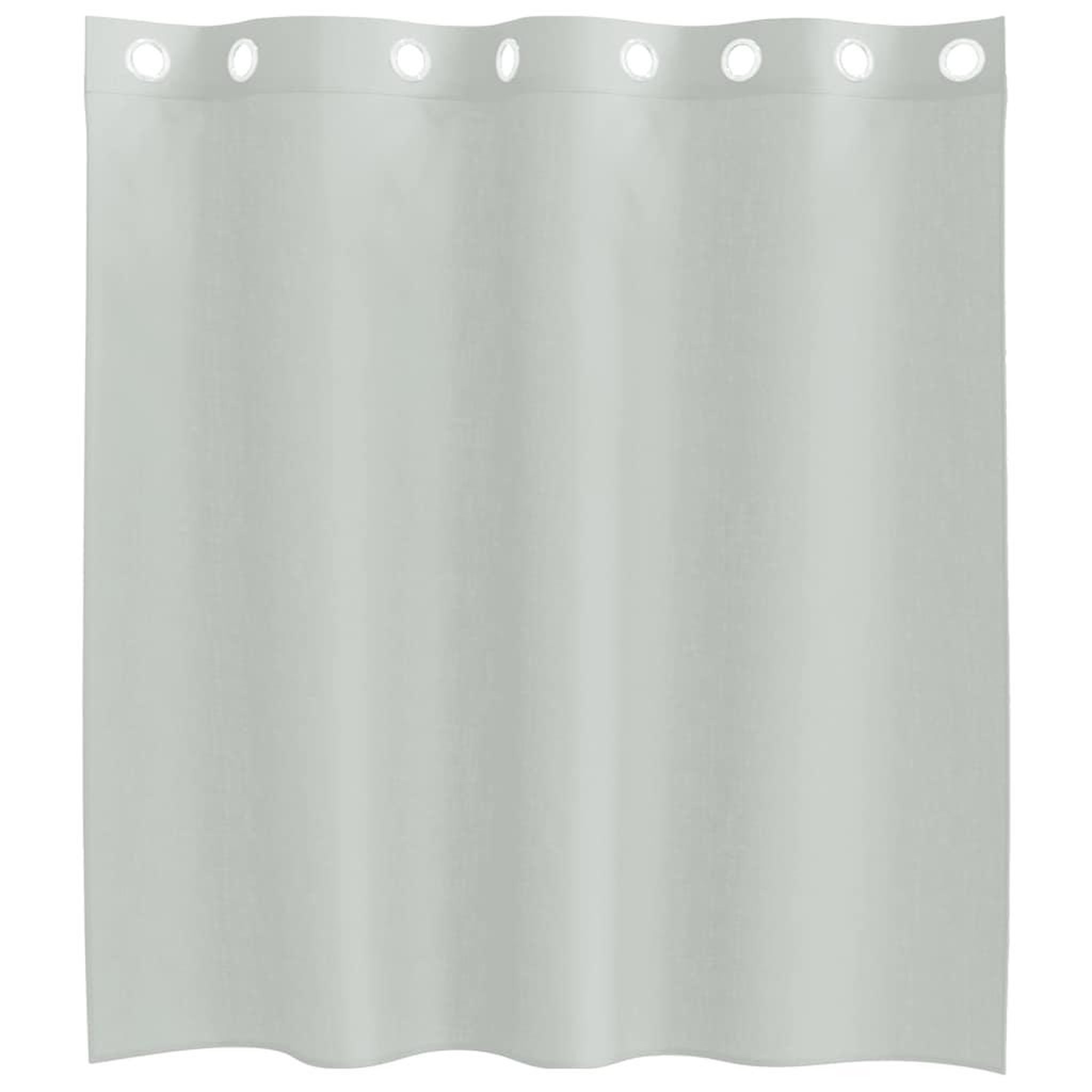 Voir la diapositive 4 : VIDAXL Rideaux en voile avec œillets 2 pcs gris clair 140x140 cm