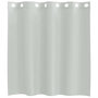 Voir la diapositive 4 : VIDAXL Rideaux en voile avec œillets 2 pcs gris clair 140x140 cm