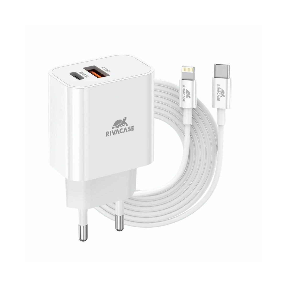 RIVACASE Rivacase PS4102WD4 Smartphone Blanc Secteur Charge rapide Intérieure