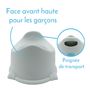 Voir la diapositive 3 : Monsieur Bébé Lot de 2 pots de toilette pour bébé avec couvercle et poignée de transport