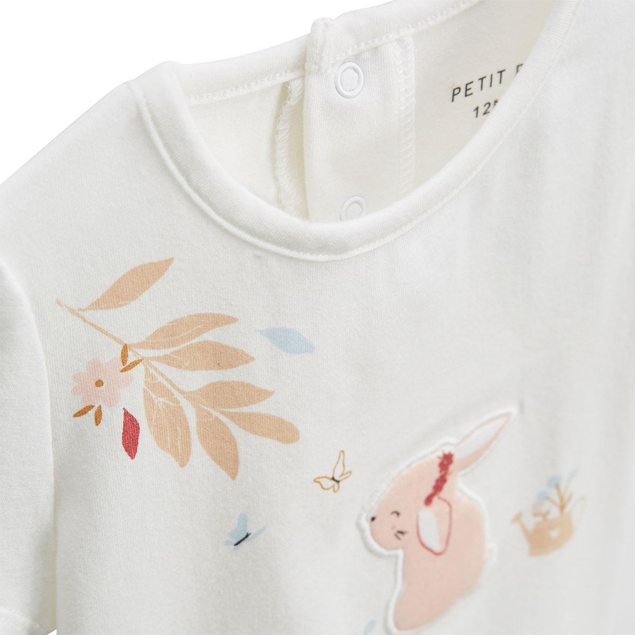 Voir la diapositive 2 : Petit Béguin Ensemble enfant t-shirt et legging Praline