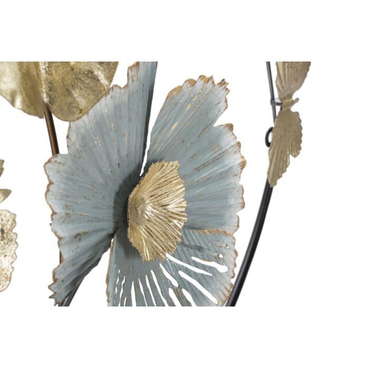 Paris Prix Décoration Murale Ronde en Métal  Campur  78cm Multicolore