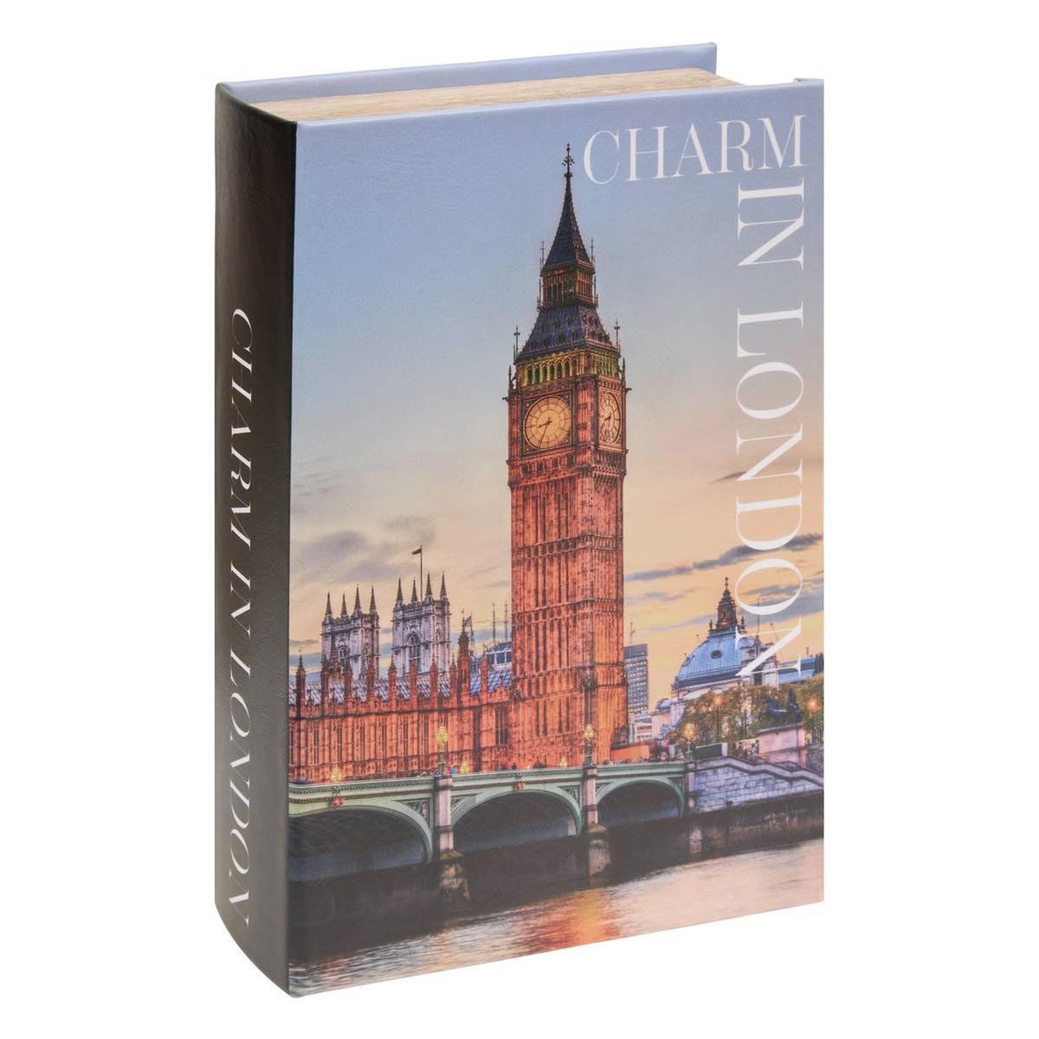 Voir la diapositive 1 : ATMOSPHERA Boîte Déco Livre Londres  Josh  27cm Multicolore