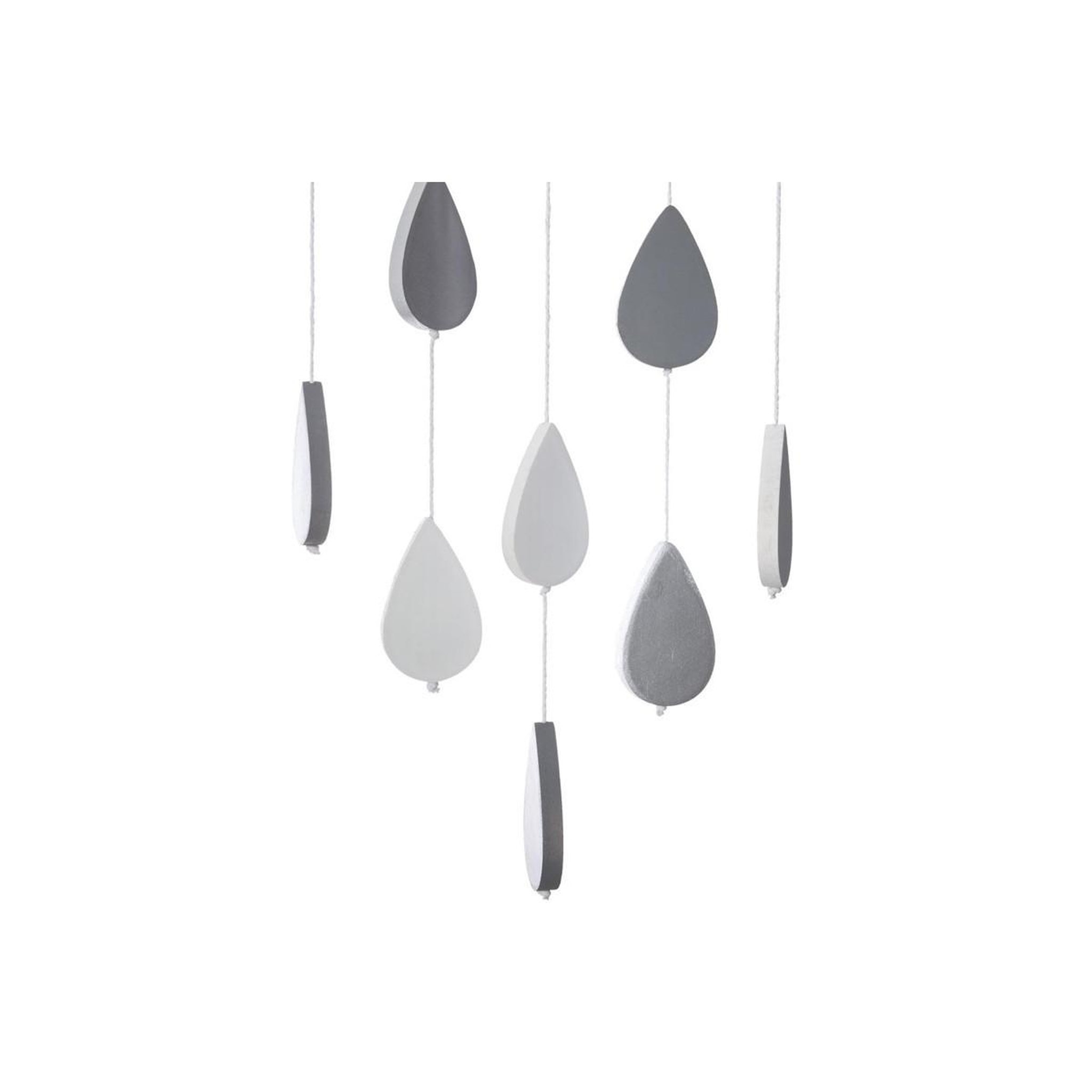 Voir la diapositive 3 : Atmosphera Kids Suspension enfant  nuage  57cm gris