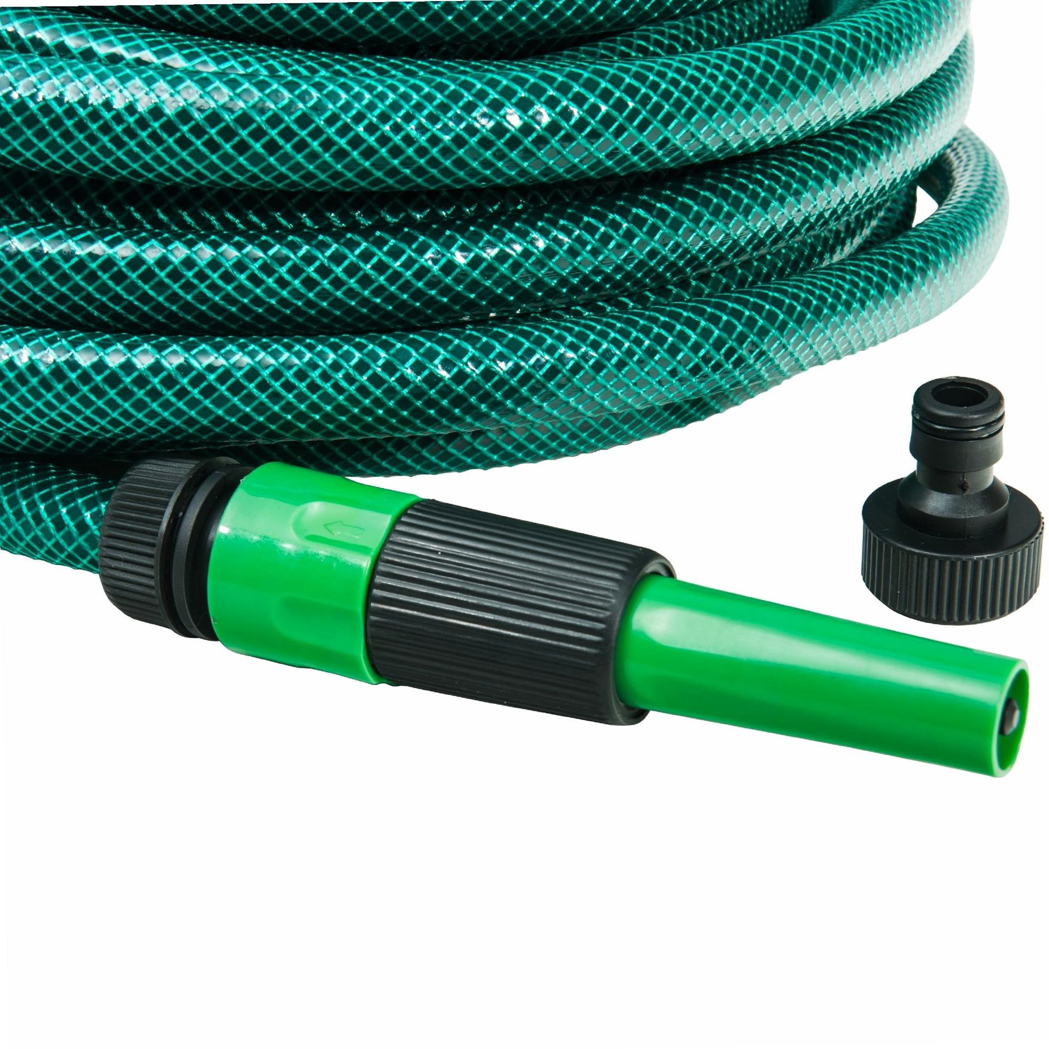 Voir la diapositive 2 : WERKAPRO Tuyau avec raccords et lance d15mm WERKA PRO