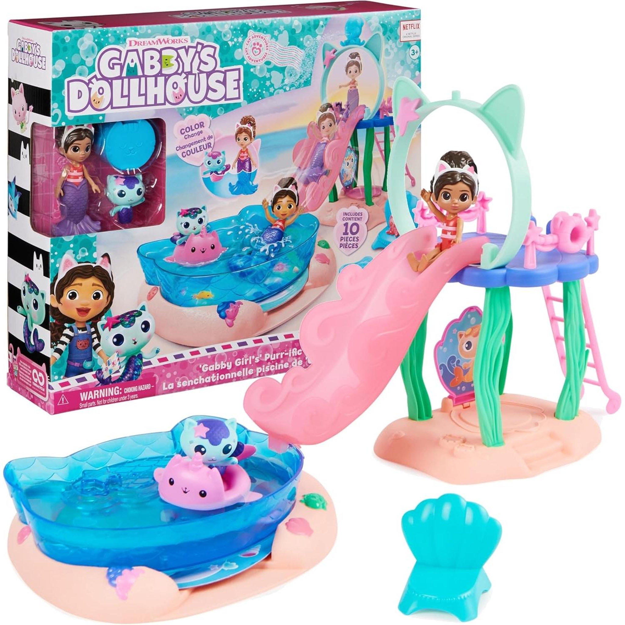 SPIN MASTER Gabby's - Pool set de jeu (Cat Adventures)