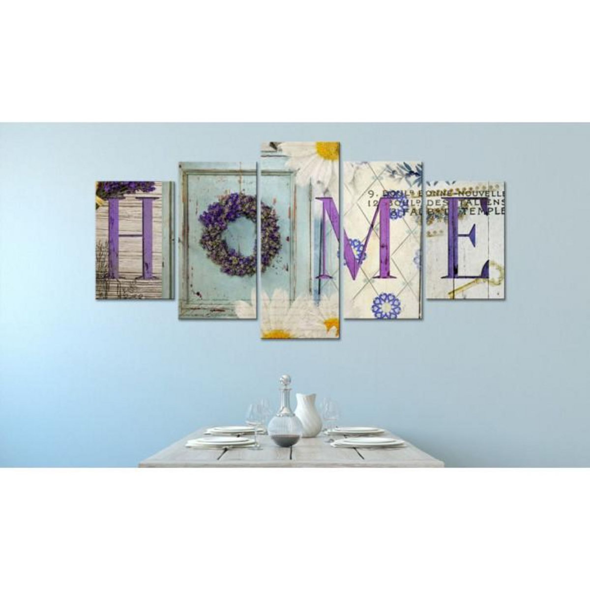 Paris Prix Tableau Imprimé  Home in Pastels