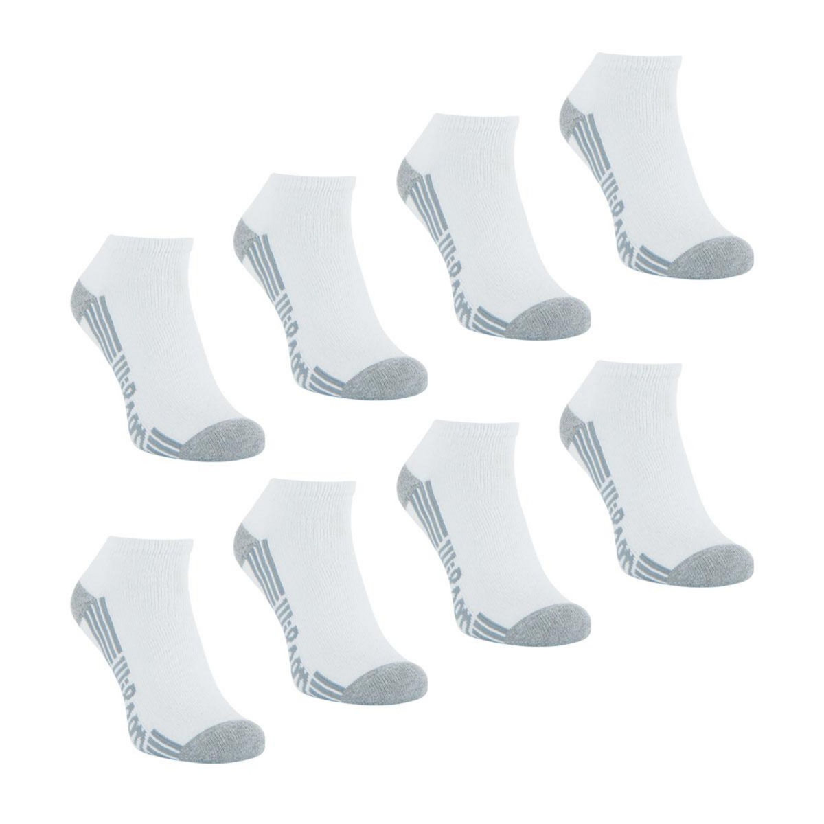 WILSON Lot de 8 paires de chaussettes basses homme Access Wilson