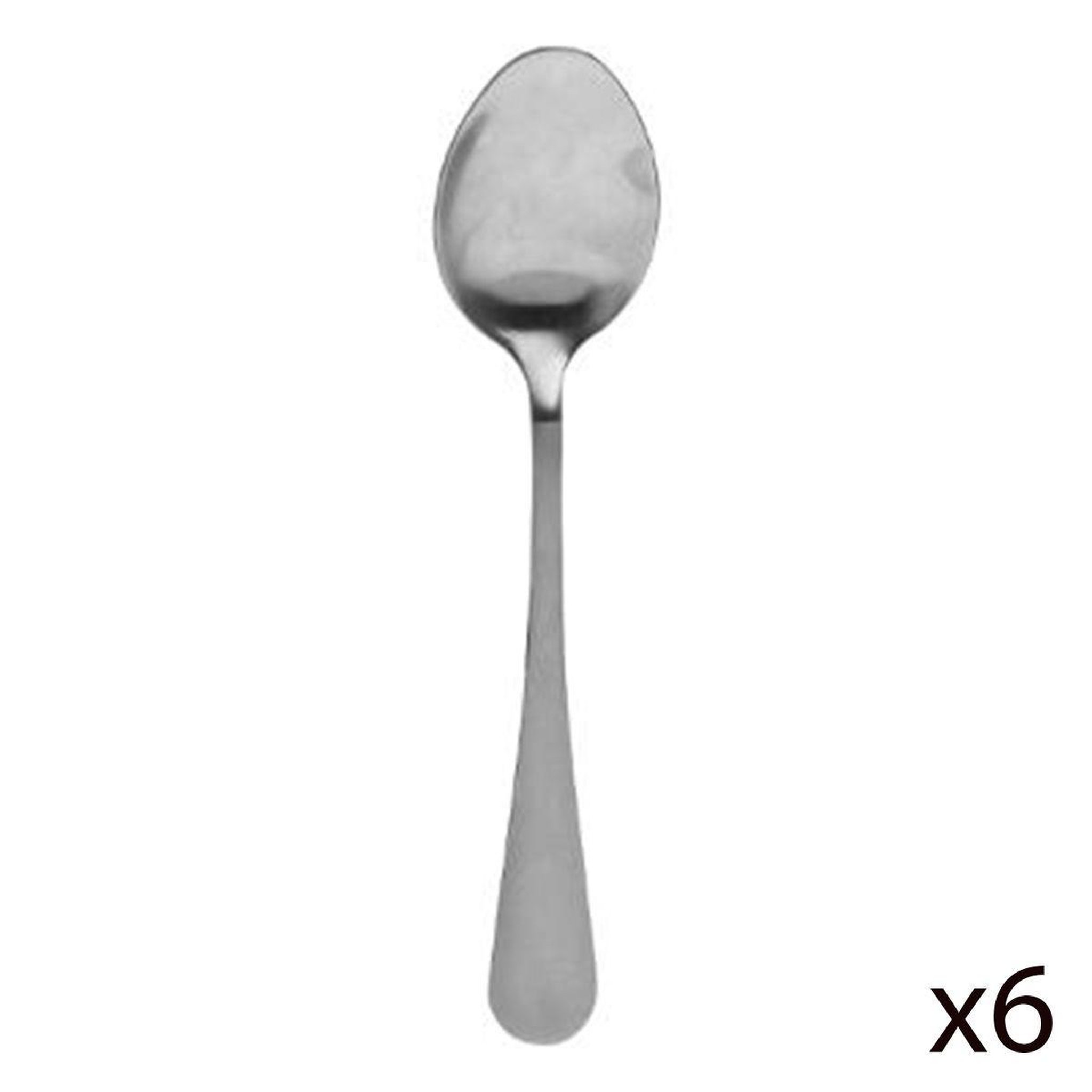 Voir la diapositive 4 : SECRET DE GOURMET Ménagère 24 pièces inox  satin  27cm argent