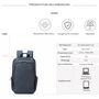Voir la diapositive 2 : Delsey Sac à dos porte-ordinateur double compartiment Parvis Plus 15.6''