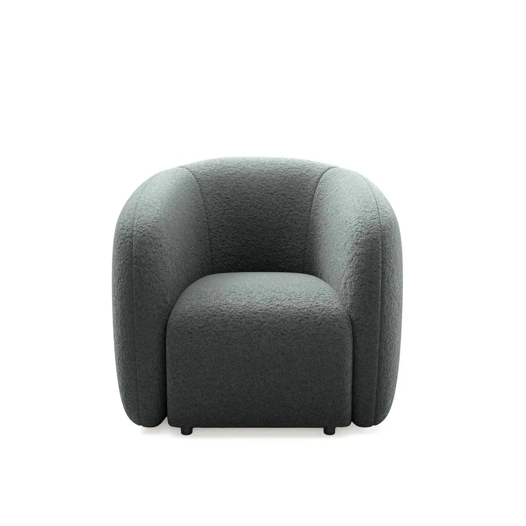Voir la diapositive 5 : CASANOVA PARIS Bahia - fauteuil tissu bouclette