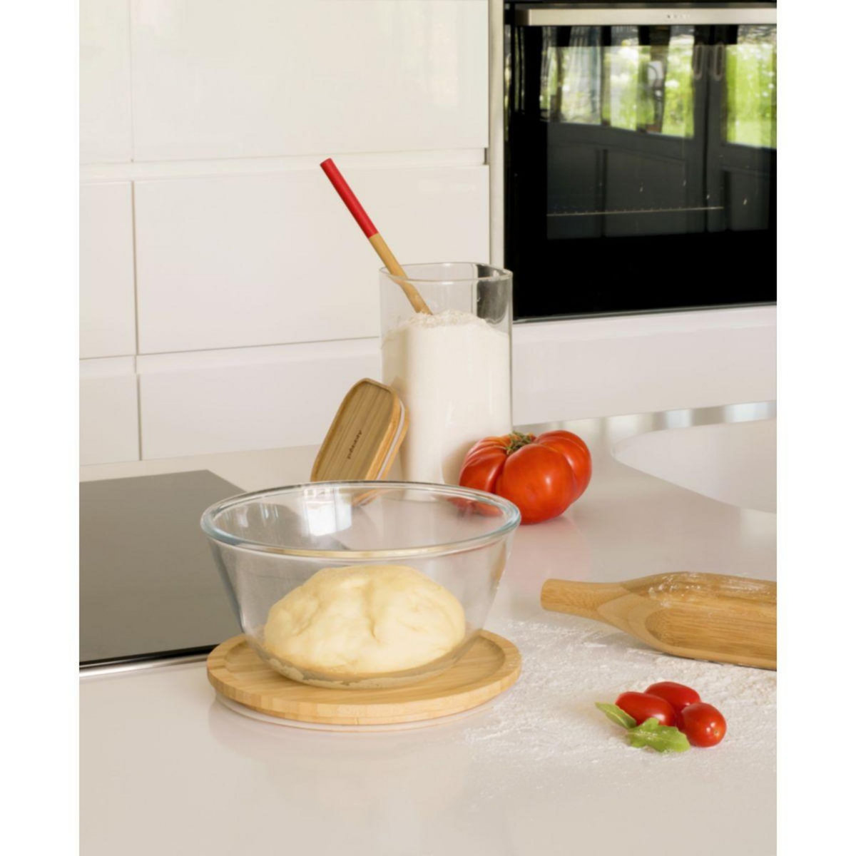 PEBBLY Boîte alimentaire en verre 1.4 L