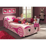 Voir la diapositive 2 : Paris Prix Pack - Lit Enfant & Matelas  Love  90x200cm Rose