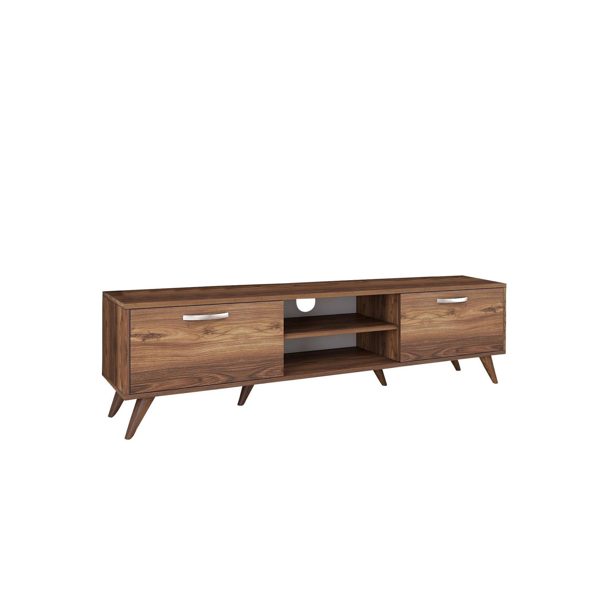 Habitat et Jardin Meuble tv en bois  atik  - 180 x 35 x 48 cm - marron