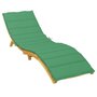 Voir la diapositive 3 : VIDAXL Coussin de chaise longue vert 200x50x3 cm tissu oxford
