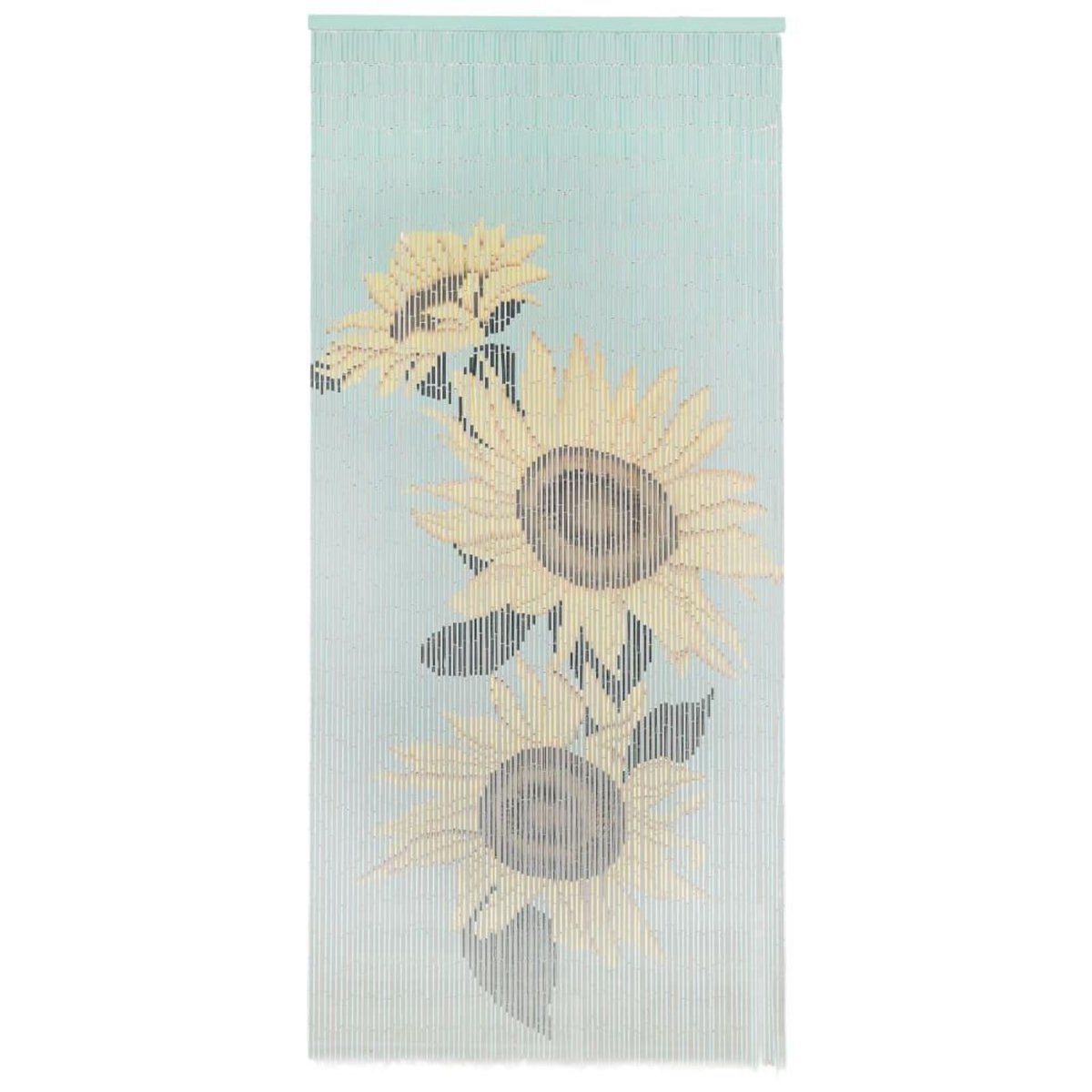 VIDAXL Rideau de porte contre insectes Bambou 90 x 200 cm