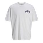 Jack & Jones T shirt  Homme Jack & Jones Bradley Varsity. Coloris disponibles : Blanc
