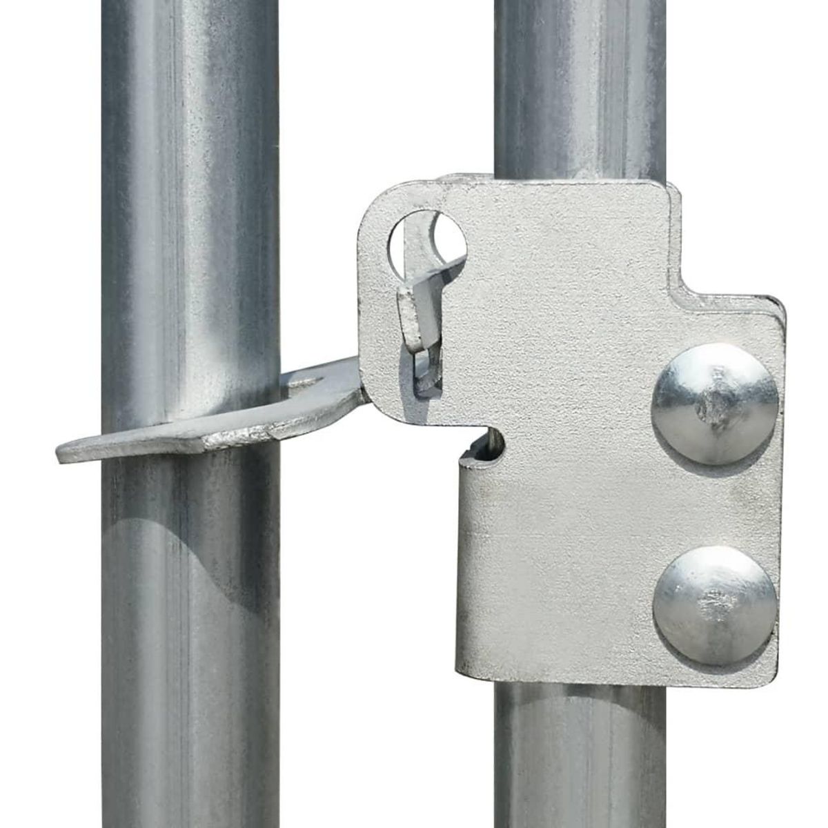 VIDAXL Cage exterieure pour poulets Acier galvanise 2 x 2 x 1,92 m