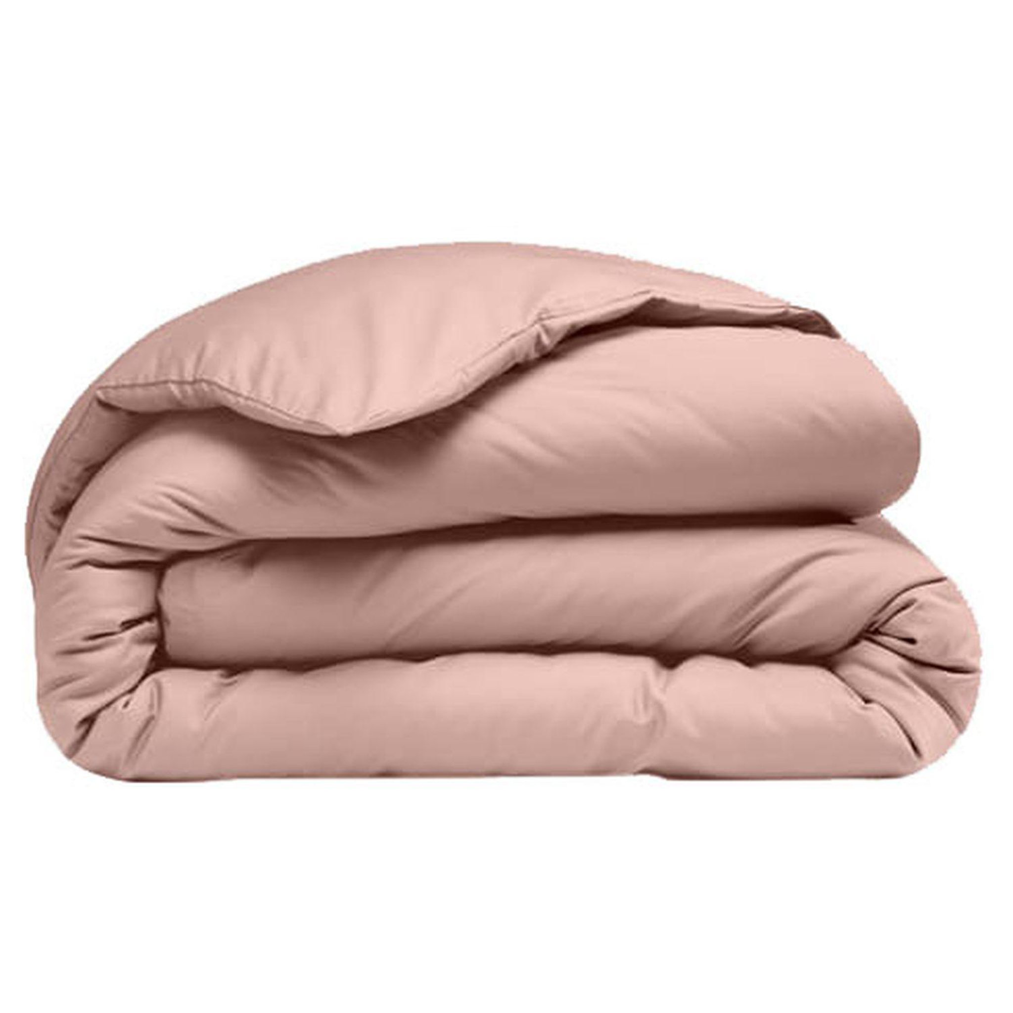 Voir la diapositive 1 : ACTUEL Housse de couette unie en percale de coton 70 fils - collection permanente