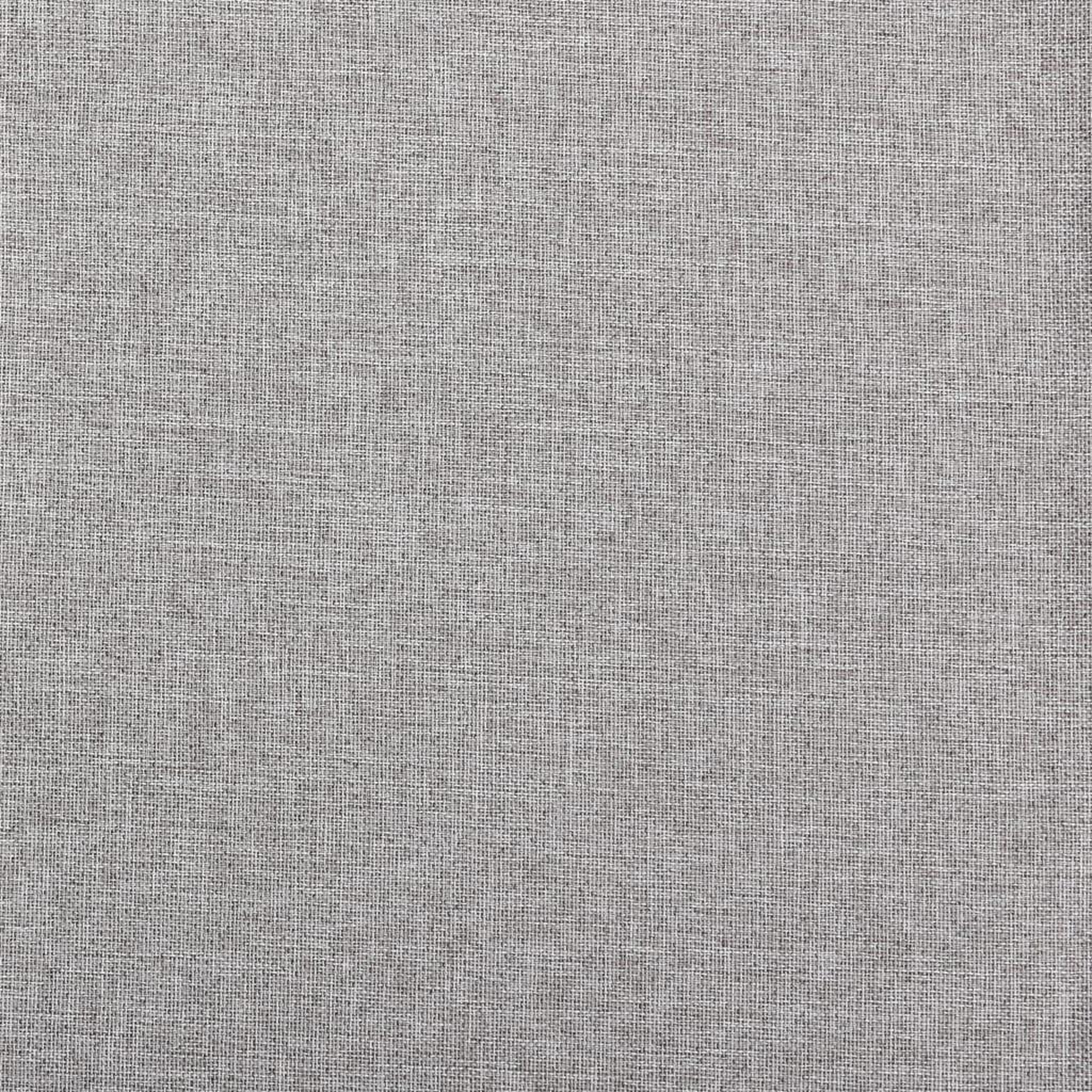 Voir la diapositive 4 : VIDAXL Rideau occultant Aspect de lin avec œillets Gris 290x245 cm