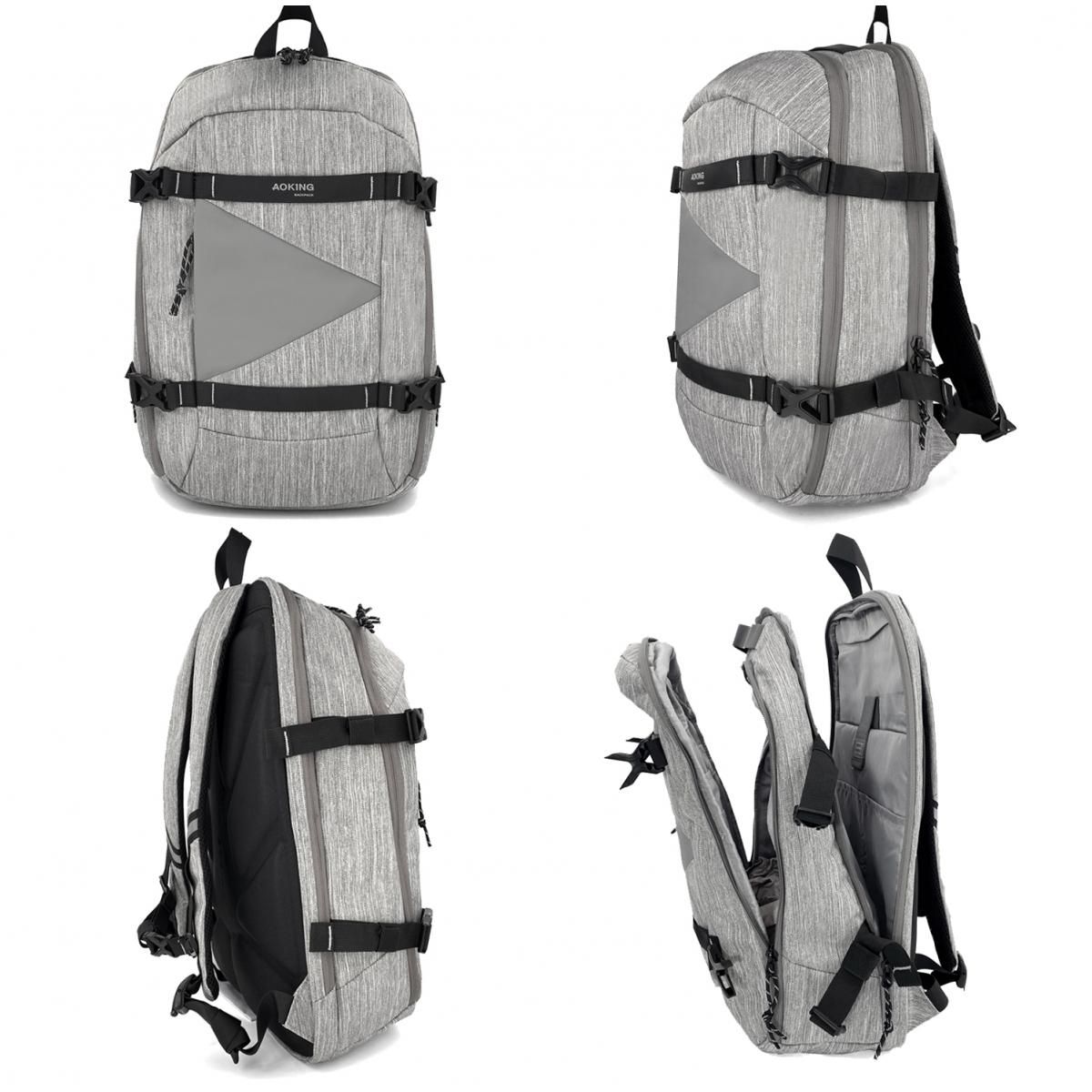 Bleucerise Sac à dos porte-ordinateur Aoking 16''