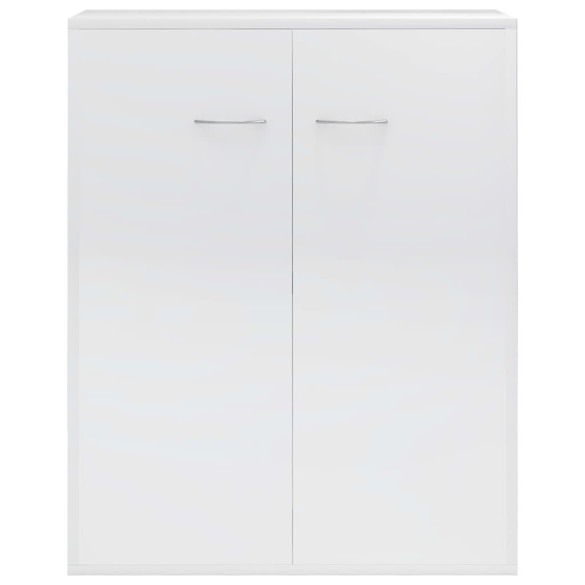 Voir la diapositive 5 : VIDAXL Buffet Blanc brillant 60x30x75 cm Bois d'ingenierie