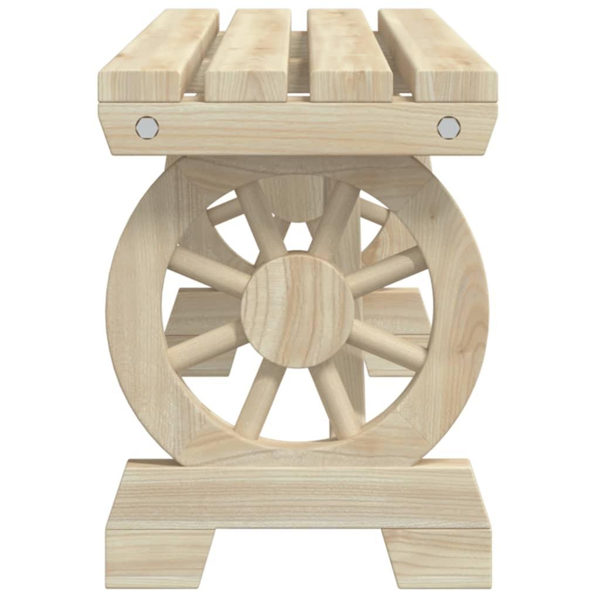 Voir la diapositive 5 : VIDAXL Bancs de jardin lot de 2 bois de sapin massif
