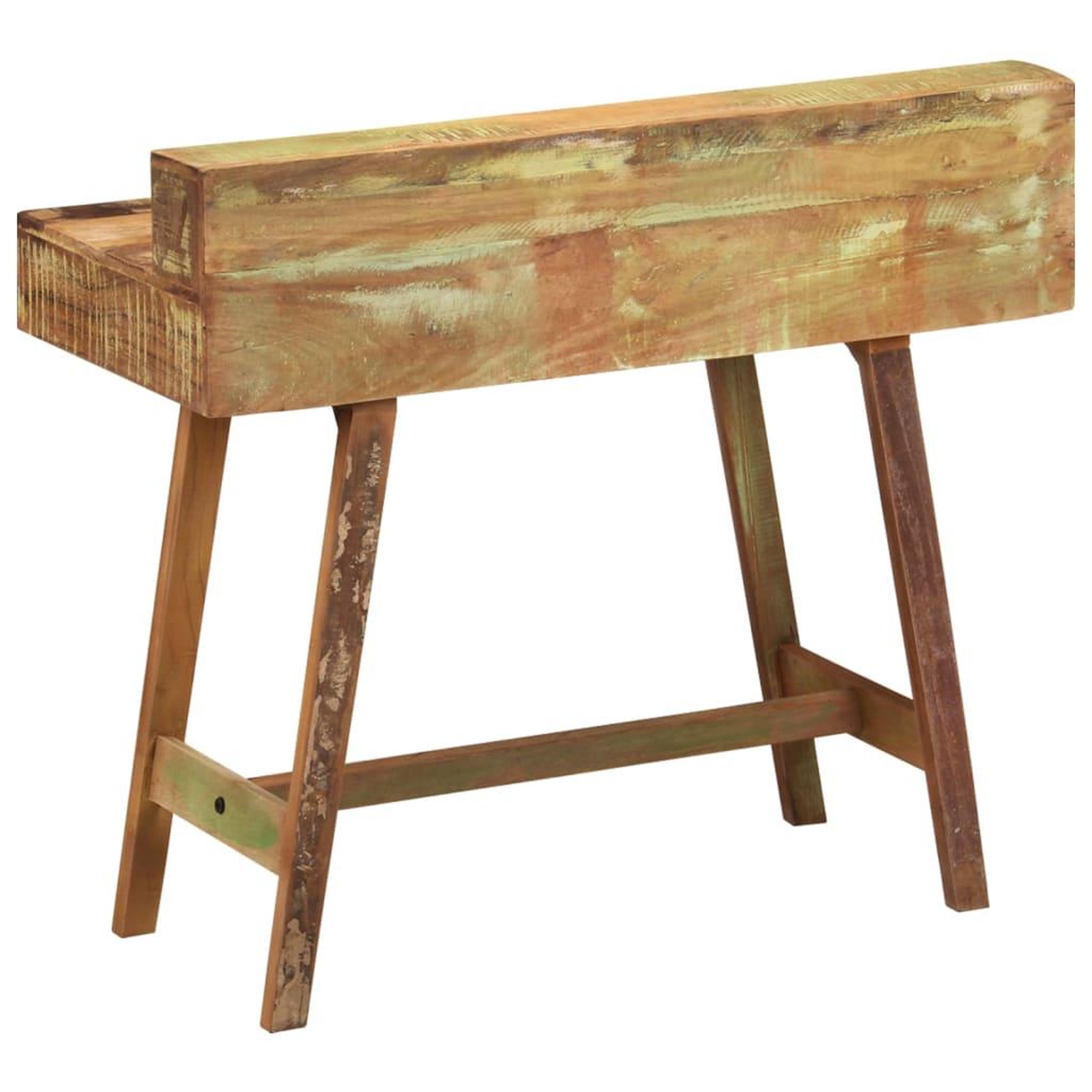Voir la diapositive 4 : VIDAXL Bureau Bois de recuperation massif