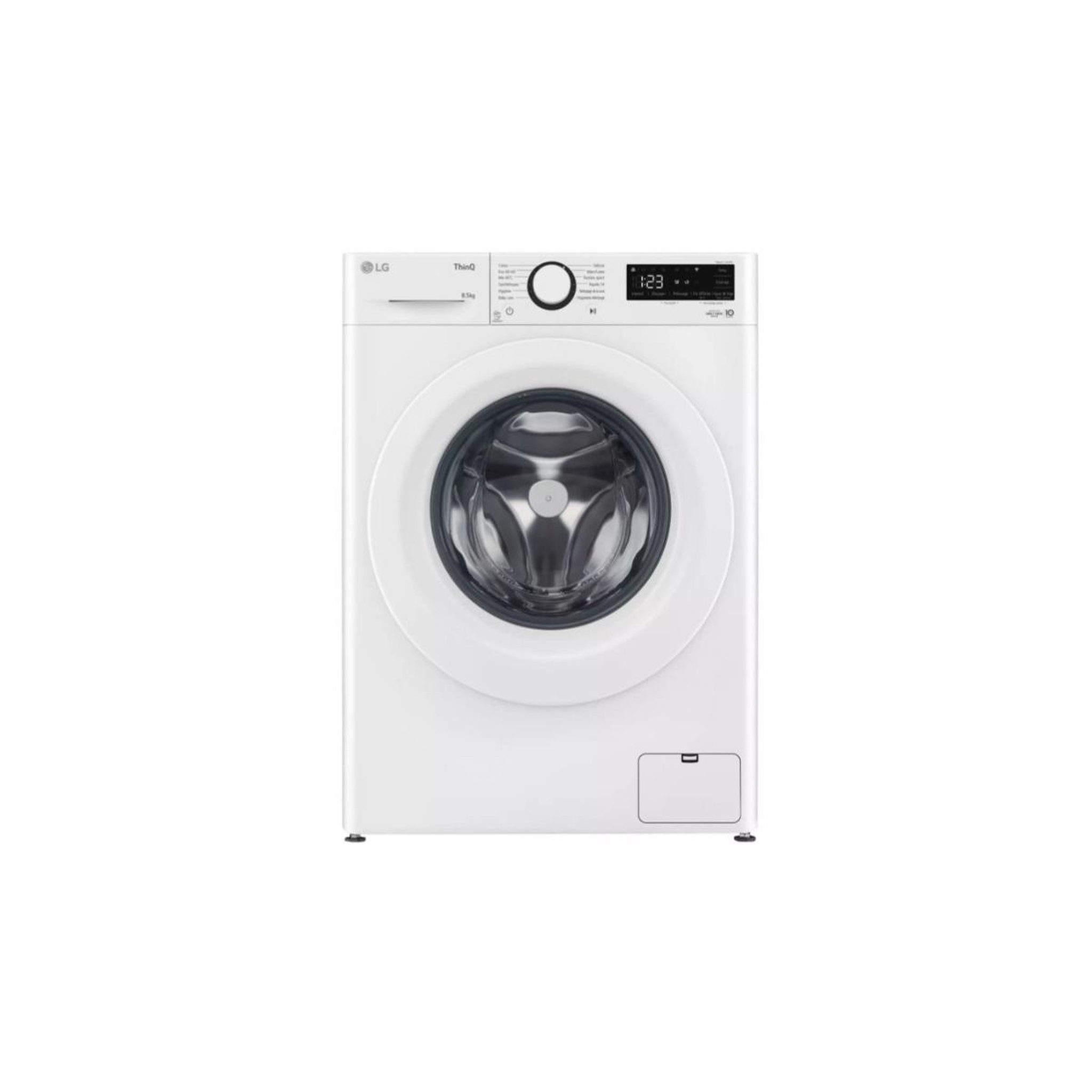 Voir la diapositive 1 : LG Lave-linge frontal 8.5kg 1200 tours/min blanc - F82AV33WH