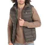 GEOGRAPHICAL NORWAY Doudoune Sans Manches Kaki Homme Geographical Norway Vamigotal. Coloris disponibles : Vert