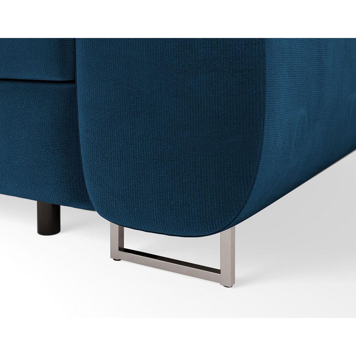 BEST MOBILIER Pablo - fauteuil avec têtière ajustable - en velours