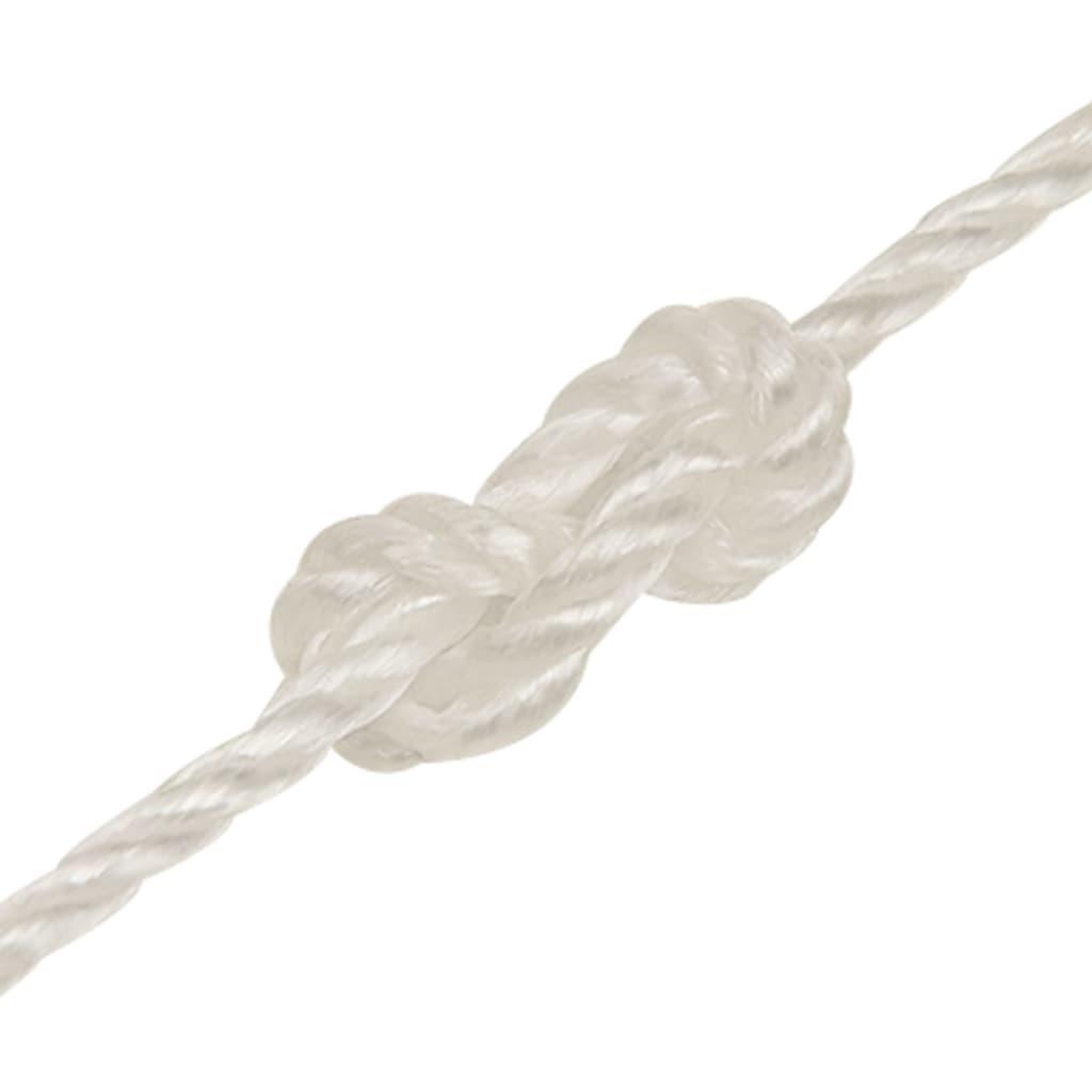 Voir la diapositive 5 : VIDAXL Corde de travail Blanc 6 mm 25 m polypropylene
